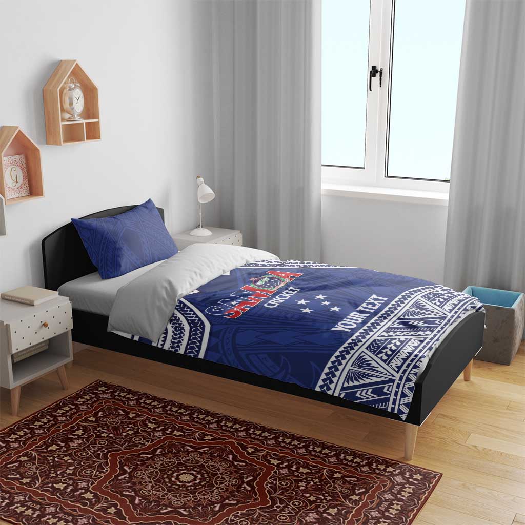 Custom Samoa Cricket Bedding Set Go Champions Samoan - Polynesian Pride