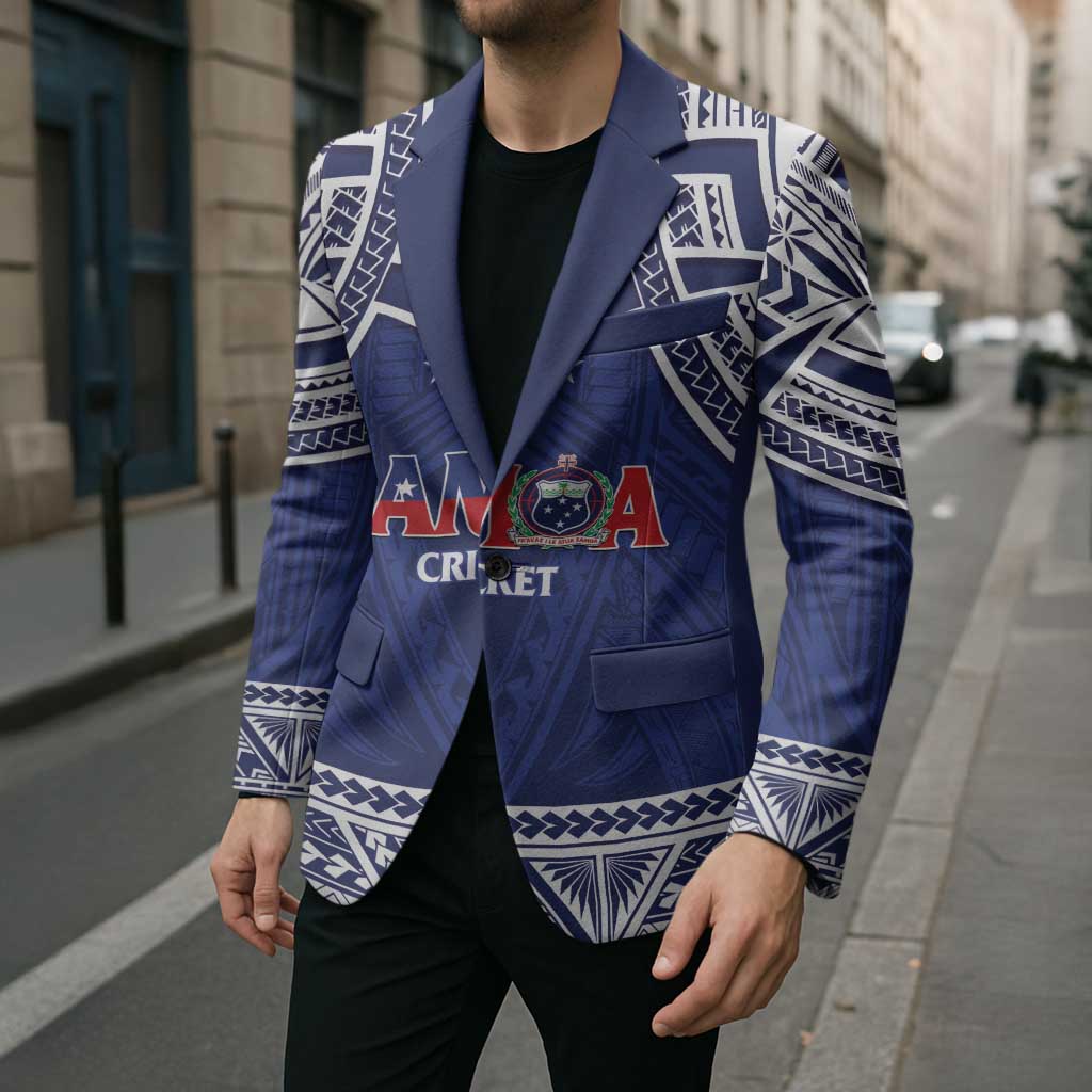 Custom Samoa Cricket Blazer Go Champions Samoan - Polynesian Pride