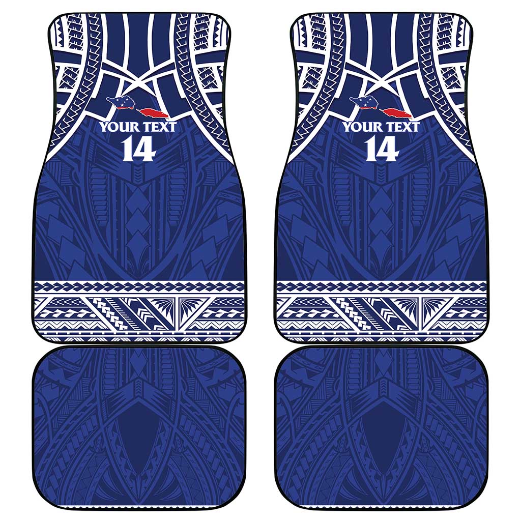 Custom Samoa Cricket Car Mats Go Champions Samoan LT14 - Polynesian Pride