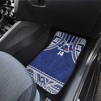 Custom Samoa Cricket Car Mats Go Champions Samoan LT14 - Polynesian Pride