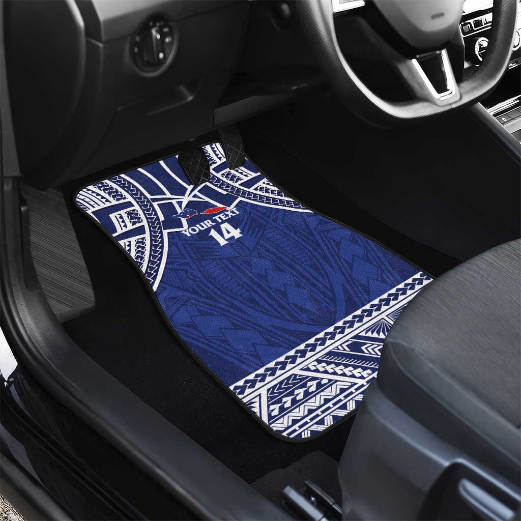 Custom Samoa Cricket Car Mats Go Champions Samoan LT14 - Polynesian Pride