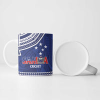 Custom Samoa Cricket Ceramic Mug Go Champions Samoan LT14 - Polynesian Pride