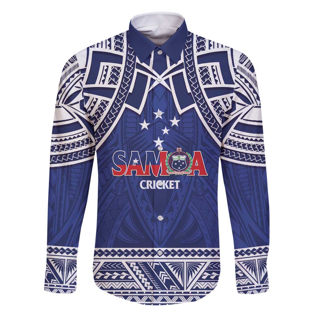 Custom Samoa Cricket Family Matching Off Shoulder Short Dress and Hawaiian Shirt Go Champions Samoan - Polynesian Pride