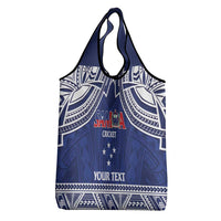 Custom Samoa Cricket Grocery Bag Go Champions Samoan LT14 - Polynesian Pride