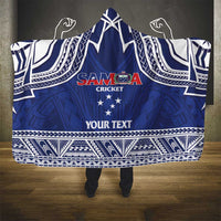 Custom Samoa Cricket Hooded Blanket Go Champions Samoan - Polynesian Pride