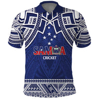 Custom Samoa Cricket Polo Shirt Go Champions Samoan - Polynesian Pride