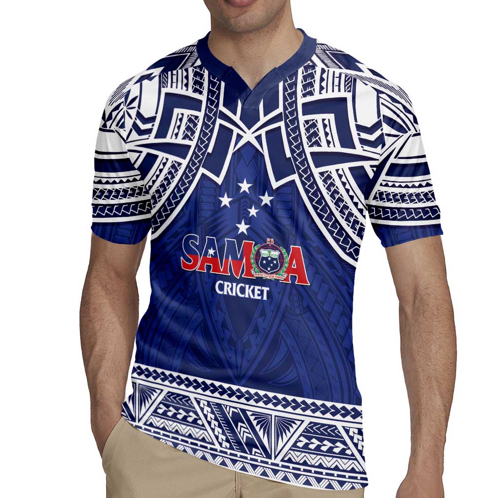 Custom Samoa Cricket Rugby Jersey Go Champions Samoan LT14 - Polynesian Pride