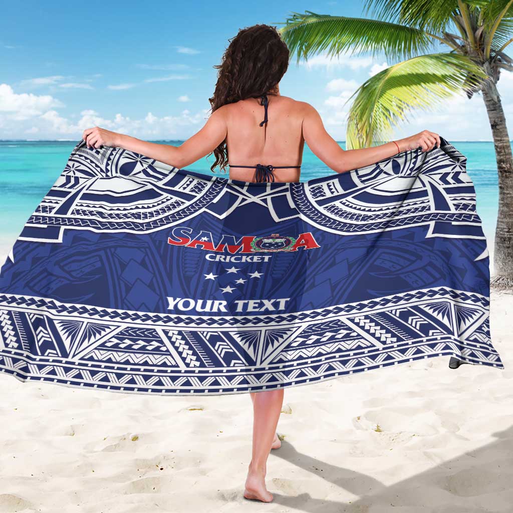 Custom Samoa Cricket Sarong Go Champions Samoan - Polynesian Pride