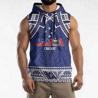 Custom Samoa Cricket Sleeveless Hoodie Go Champions Samoan LT14 - Polynesian Pride