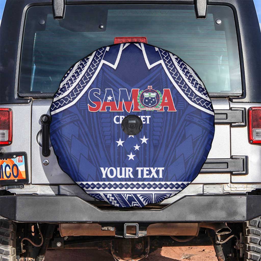 Custom Samoa Cricket Spare Tire Cover Go Champions Samoan - Polynesian Pride