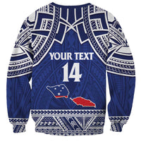 Custom Samoa Cricket Sweatshirt Go Champions Samoan LT14 - Polynesian Pride