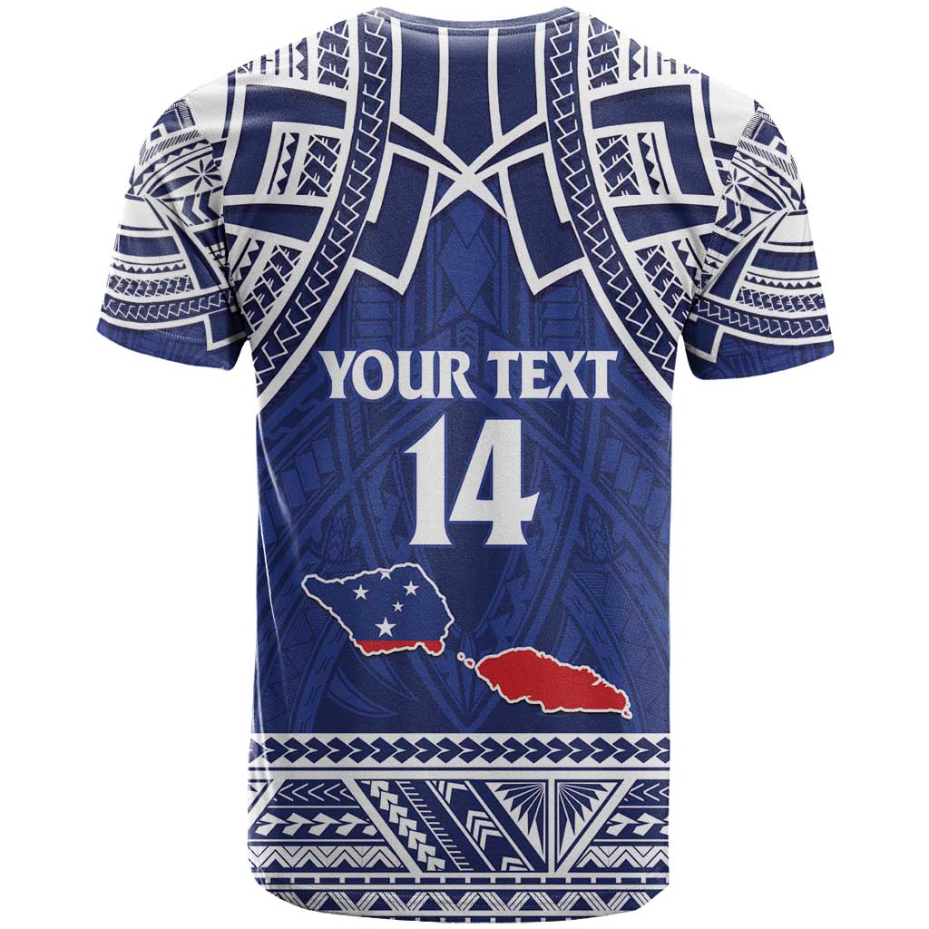 Custom Samoa Cricket T Shirt Go Champions Samoan - Polynesian Pride