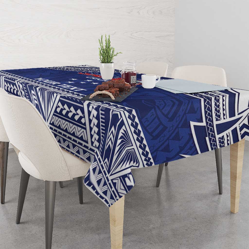 Custom Samoa Cricket Tablecloth Go Champions Samoan LT14 - Polynesian Pride