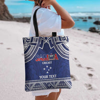 Custom Samoa Cricket Tote Bag Go Champions Samoan - Polynesian Pride
