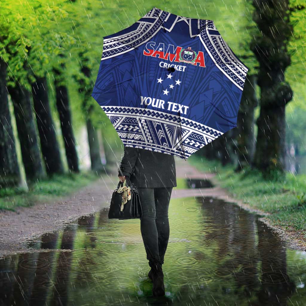 Custom Samoa Cricket Umbrella Go Champions Samoan LT14 - Polynesian Pride