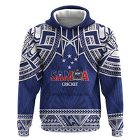 Custom Samoa Cricket Zip Hoodie Go Champions Samoan - Polynesian Pride