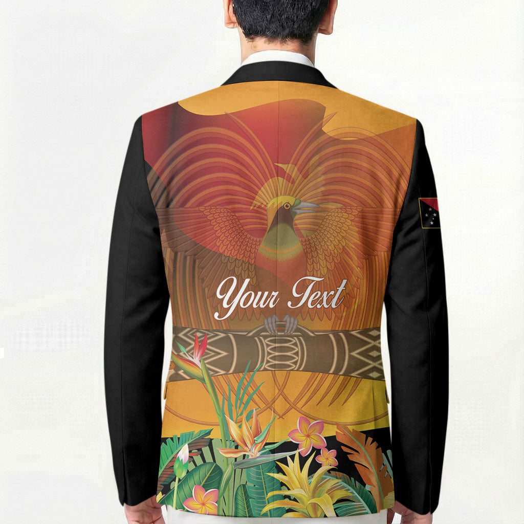 Personalised Papua New Guinea Independence Day Blazer One People One Nation One Country