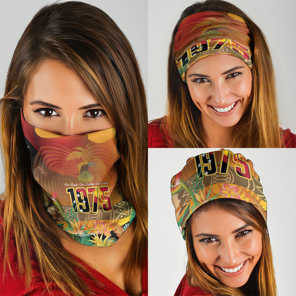 Papua New Guinea Independence Day Neck Gaiter One People One Nation One Country