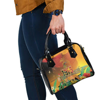 Papua New Guinea Independence Day Shoulder Handbag One People One Nation One Country