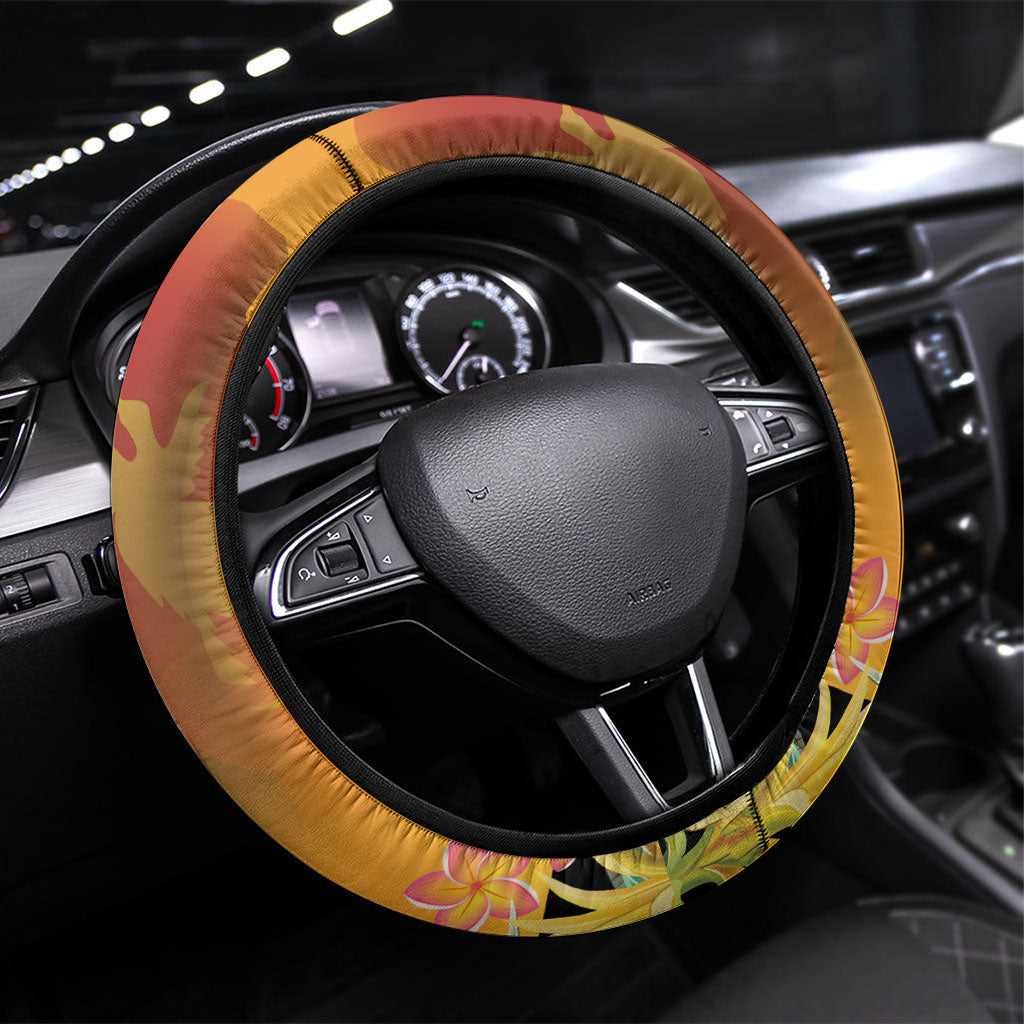 Papua New Guinea Independence Day Steering Wheel Cover One People One Nation One Country