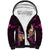 Hawaii Sherpa Hoodie Pray For Maui Hawaiian Plumeria Be Strong Pink Verison LT14 Unisex Pink - Polynesian Pride