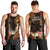 Hawaii Men Tank Top Pray For Maui Hawaiian Plumeria Be Strong Gold Verison LT14 - Polynesian Pride