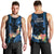 Hawaii Men Tank Top Pray For Maui Hawaiian Plumeria Be Strong Blue Verison LT14 - Polynesian Pride