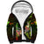 Hawaii Sherpa Hoodie Pray For Maui Hawaiian Plumeria Be Strong Reggae Verison LT14 Unisex Reggae - Polynesian Pride