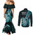 new-zealand-darts-couples-matching-mermaid-dress-and-long-sleeve-button-shirts-happiness-is-a-tight-threesome-maori-turquoise