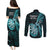 new-zealand-darts-couples-matching-puletasi-dress-and-long-sleeve-button-shirts-happiness-is-a-tight-threesome-maori-turquoise