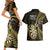 new-zealand-darts-couples-matching-short-sleeve-bodycon-dress-and-hawaiian-shirt-happiness-is-a-tight-threesome-maori-gold