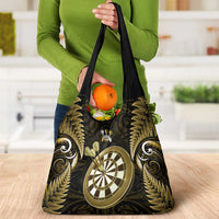 New Zealand Darts Grocery Bag Happiness Is A Tight Threesome Maori Gold