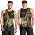 Personalised New Zealand Darts Men Tank Top Happiness Is A Tight Threesome Maori Gold LT14 - Polynesian Pride