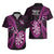 New Zealand Darts Hawaiian Shirt Happiness Is A Tight Threesome Maori Pink LT14 - Polynesian Pride