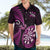 New Zealand Darts Hawaiian Shirt Happiness Is A Tight Threesome Maori Pink LT14 - Polynesian Pride