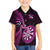 Personalised New Zealand Darts Kid Hawaiian Shirt Happiness Is A Tight Threesome Maori Pink LT14 - Polynesian Pride