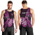 Personalised New Zealand Darts Men Tank Top Happiness Is A Tight Threesome Maori Pink LT14 - Polynesian Pride