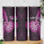 Personalised New Zealand Darts Skinny Tumbler Happiness Is A Tight Threesome Maori Pink