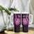 Personalised New Zealand Darts Tumbler With Handle Happiness Is A Tight Threesome Maori Pink