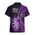 New Zealand Darts Hawaiian Shirt Happiness Is A Tight Threesome Maori Purple LT14 - Polynesian Pride