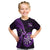 New Zealand Darts Kid T Shirt Happiness Is A Tight Threesome Maori Purple LT14 Purple - Polynesian Pride