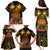 Papua New Guinea Central Province Family Matching Puletasi Dress and Hawaiian Shirt Papua Niugini Coat Of Arms With Flag Style LT14 - Polynesian Pride