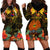 Papua New Guinea Central Province Hoodie Dress Papua Niugini Coat Of Arms With Flag Style LT14 - Polynesian Pride