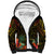 Papua New Guinea Central Province Sherpa Hoodie Papua Niugini Coat Of Arms With Flag Style LT14 Unisex Black - Polynesian Pride