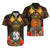 Papua New Guinea East New Britain Province Hawaiian Shirt Papua Niugini Coat Of Arms With Flag Style LT14 - Polynesian Pride