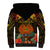 Papua New Guinea Western Province Sherpa Hoodie Papua Niugini Coat Of Arms With Flag Style LT14 - Polynesian Pride
