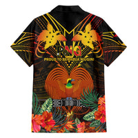 Papua New Guinea Southern Highlands Province Kid Hawaiian Shirt Papua Niugini Coat Of Arms With Flag Style LT14 - Polynesian Pride