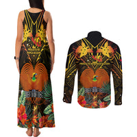 papua-new-guinea-manus-province-couples-matching-tank-maxi-dress-and-long-sleeve-button-shirts-papua-niugini-coat-of-arms-with-flag-style
