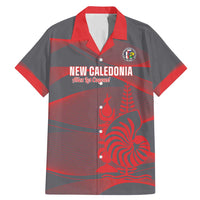 Custom New Caledonia Football Family Matching Mermaid Dress and Hawaiian Shirt Allez Les Cagous Grey Version - Polynesian Pride