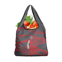 Custom New Caledonia Football Grocery Bag Allez Les Cagous Grey Version LT14 1-pack One Size Grey - Polynesian Pride